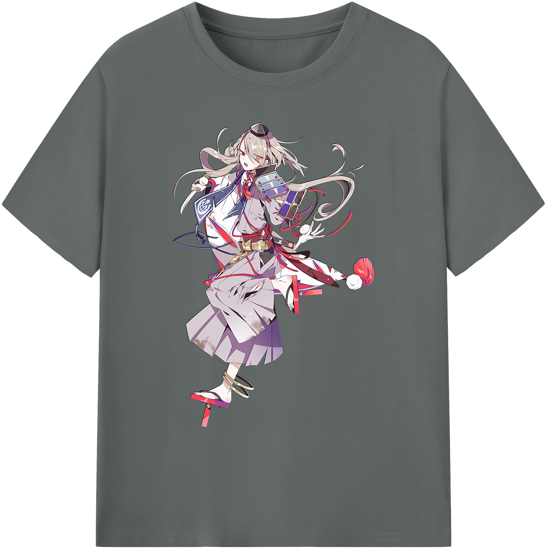 （画像用） 刀剣乱舞 Touken Ranbu 綿100％ メンズ半袖Tシャツ｜肌触りやわらか＆通気性